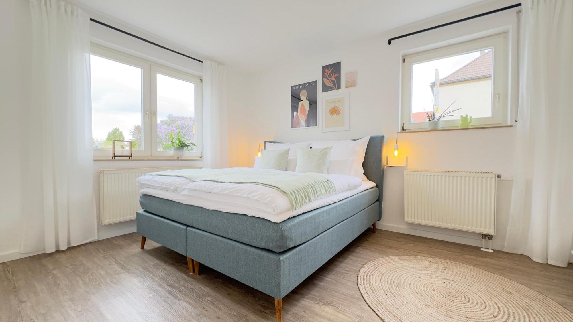 Apartment Am Park - 4p, Boxspringbett, Balkon, Smarttv, Gesundbrunnen, Familienfreundlich