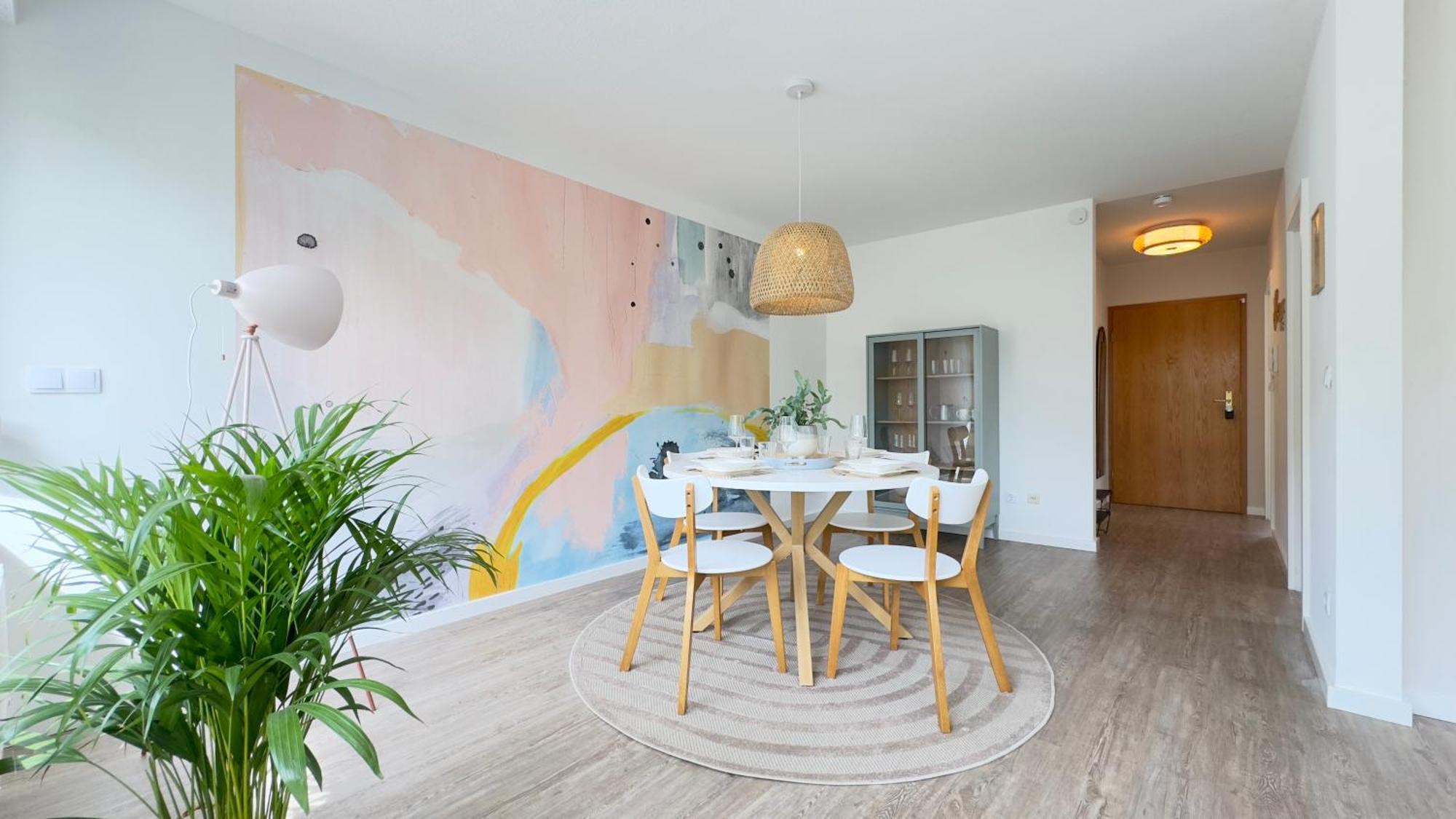 Am Park - 4p, Boxspringbett, Balkon, Smarttv, Gesundbrunnen, Familienfreundlich Halle (Saale)